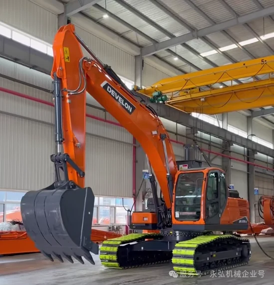 Yonghong and DEVELON Present the DX225LC Electric Excavator Conversion