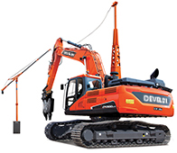 DX225LC electric excavator