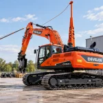 Yonghong and DEVELON Present the DX225LC Electric Excavator Conversion