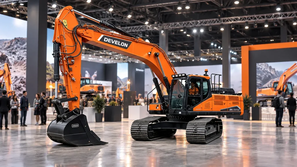 Yonghong Showcases High-Performance Excavators at Industry Exhibition