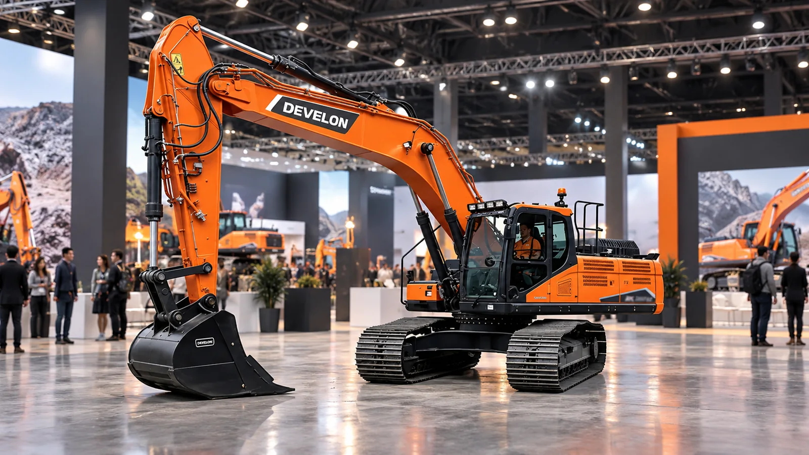 Yonghong Showcases High-Performance Excavators at Industry Exhibition
